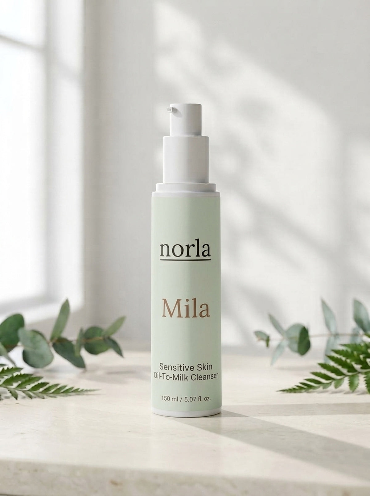 Mila: Sensitive Skin Oil-To-Milk Cleanser - Norla